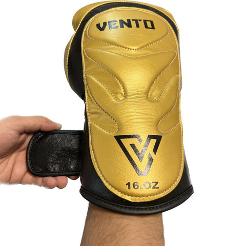 Vento Speedshell Gold PRO Boxing, Kickboxing, Muay Thai Gloves 16oz