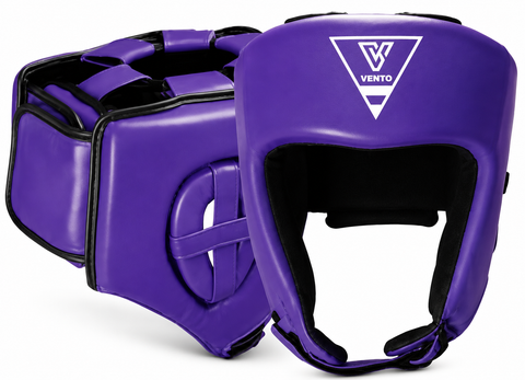 VENTO Five Star Cowhide Leather Boxing Head Guard