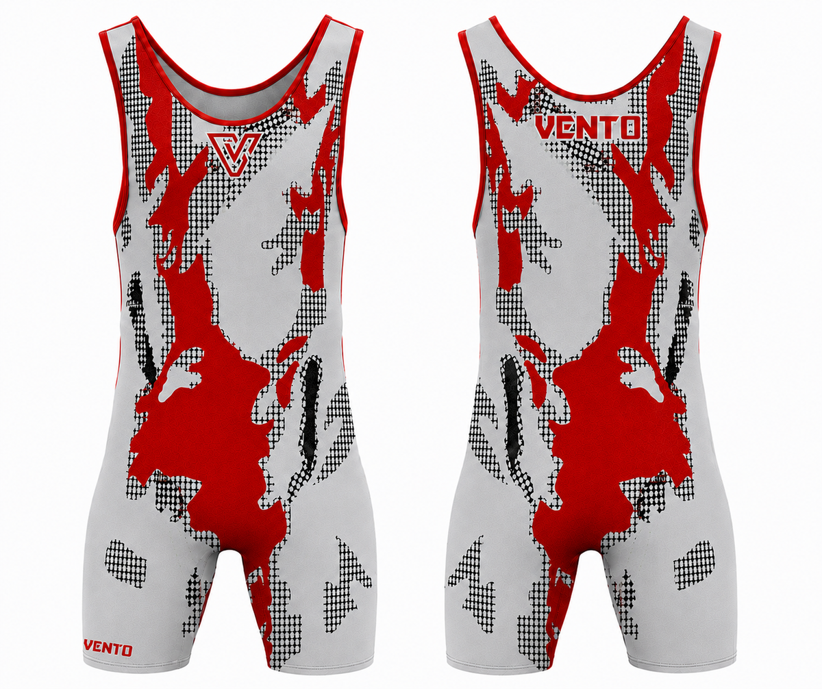 VENTO Camo Performance Wrestling Singlet