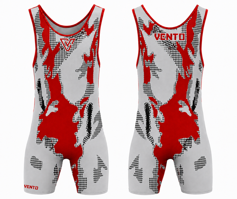 VENTO Camo Performance Wrestling Singlet