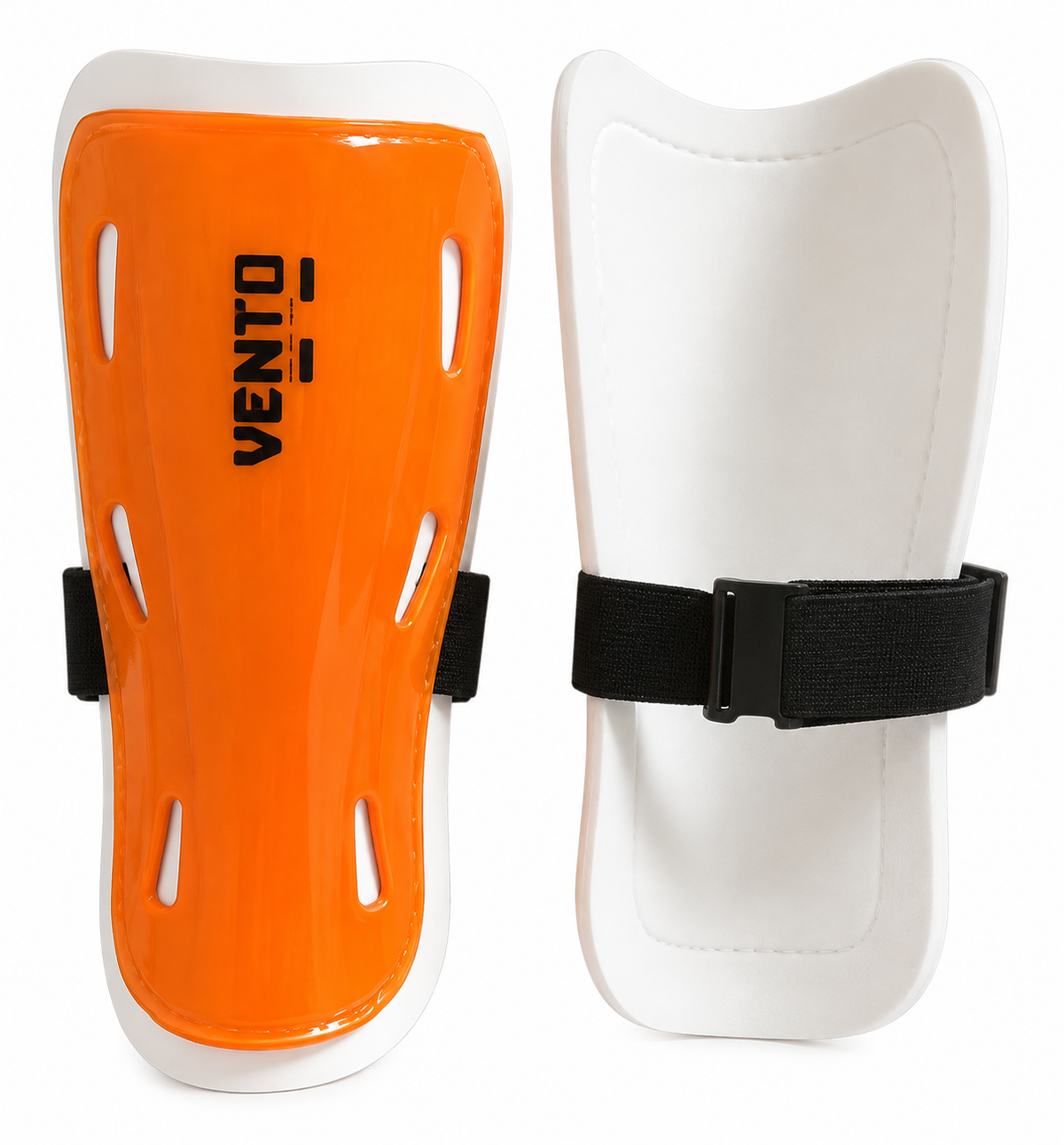 VENTO Secure Strap Football Shin Guards