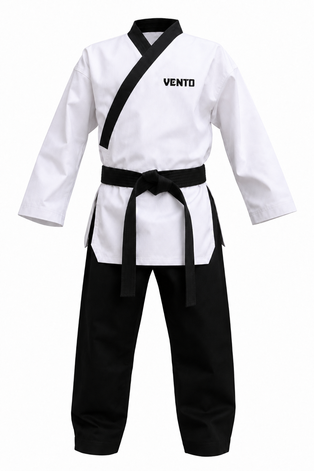 VENTO Elite Black Trim Taekwondo Dobok