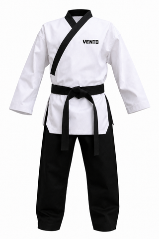 VENTO Elite Black Trim Taekwondo Dobok