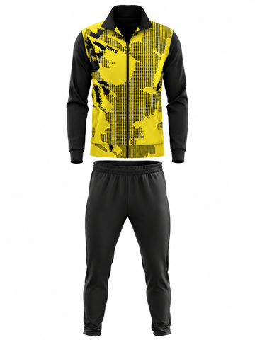 VENTO Volley Impact Yellow Black Training Tracksuit