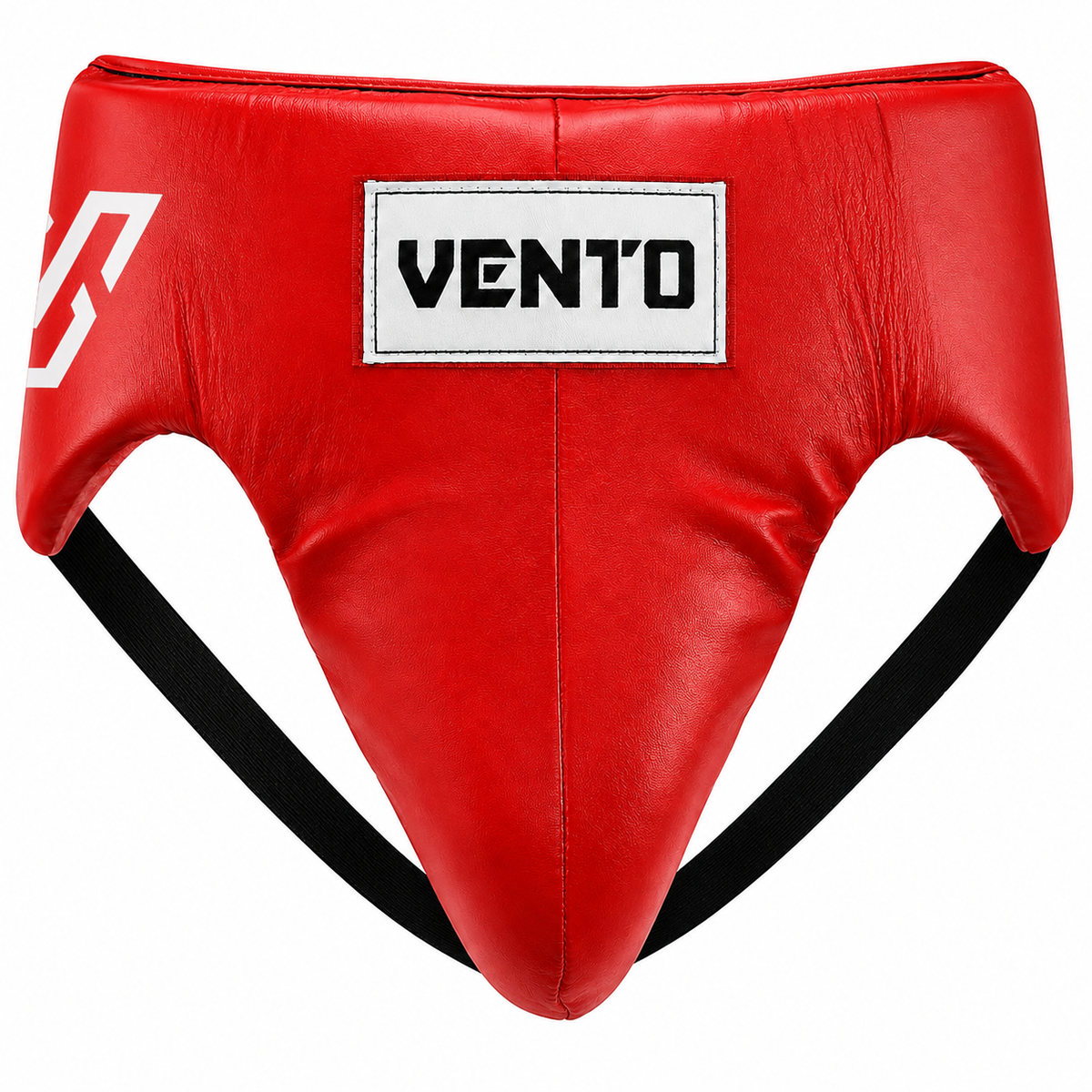 VENTO PU Leather Boxing Groin Guard | Professional Boxing & MMA Groin Protector | Adjustable Lace-Up Cup Protector | Training & Sparring