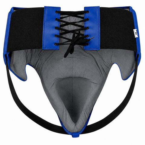 VENTO PU Leather Boxing Groin Guard | Professional Boxing & MMA Groin Protector | Adjustable Lace-Up Cup Protector | Training & Sparring
