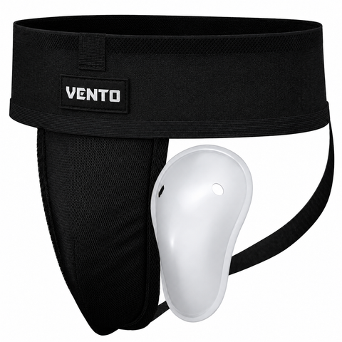 VENTO Athletic Groin Guard Support with Protective Cup | Boxing, MMA, Muay Thai & Martial Arts Jockstrap