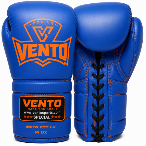 VENTO Lace-Up Boxing Gloves | Premium Training & Sparring Gloves | Genuine Leather Fight Gloves