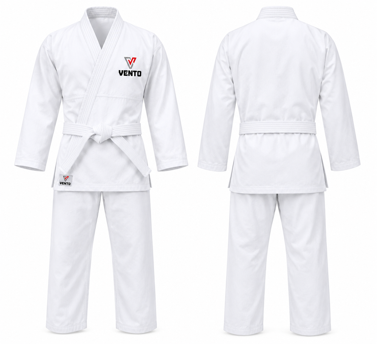 VENTO Adult White Judo Gi Uniform