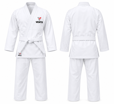 VENTO Adult White Judo Gi Uniform