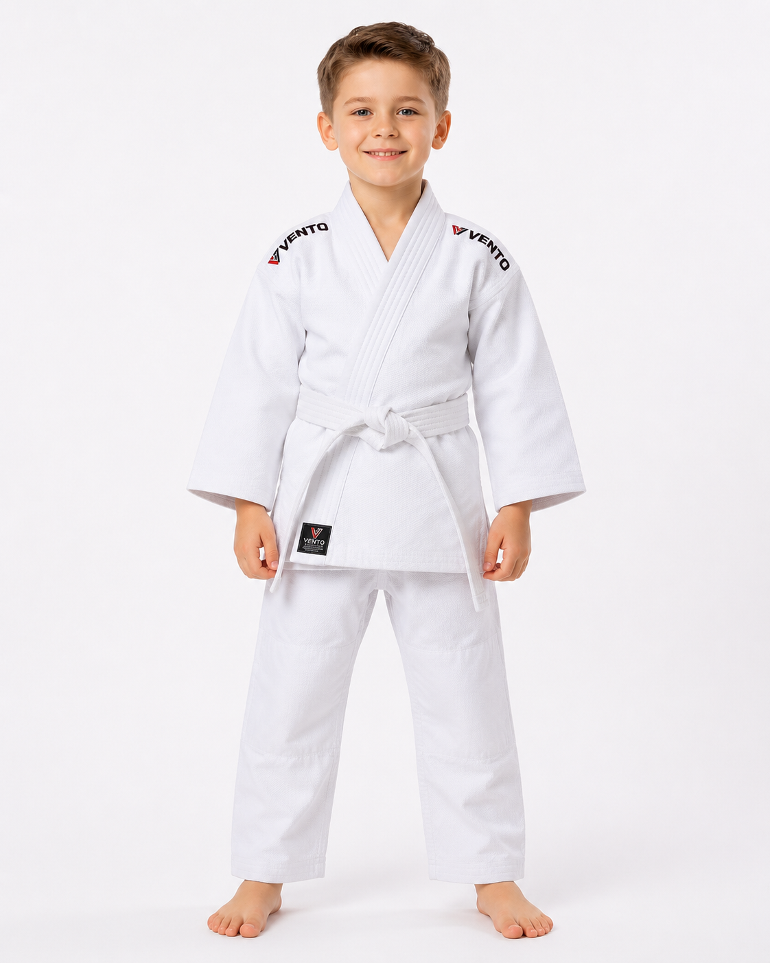 VENTO Kids White Judo Gi Uniform