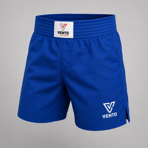 VENTO Sambo Shorts Blue | Premium Training & Competition Shorts