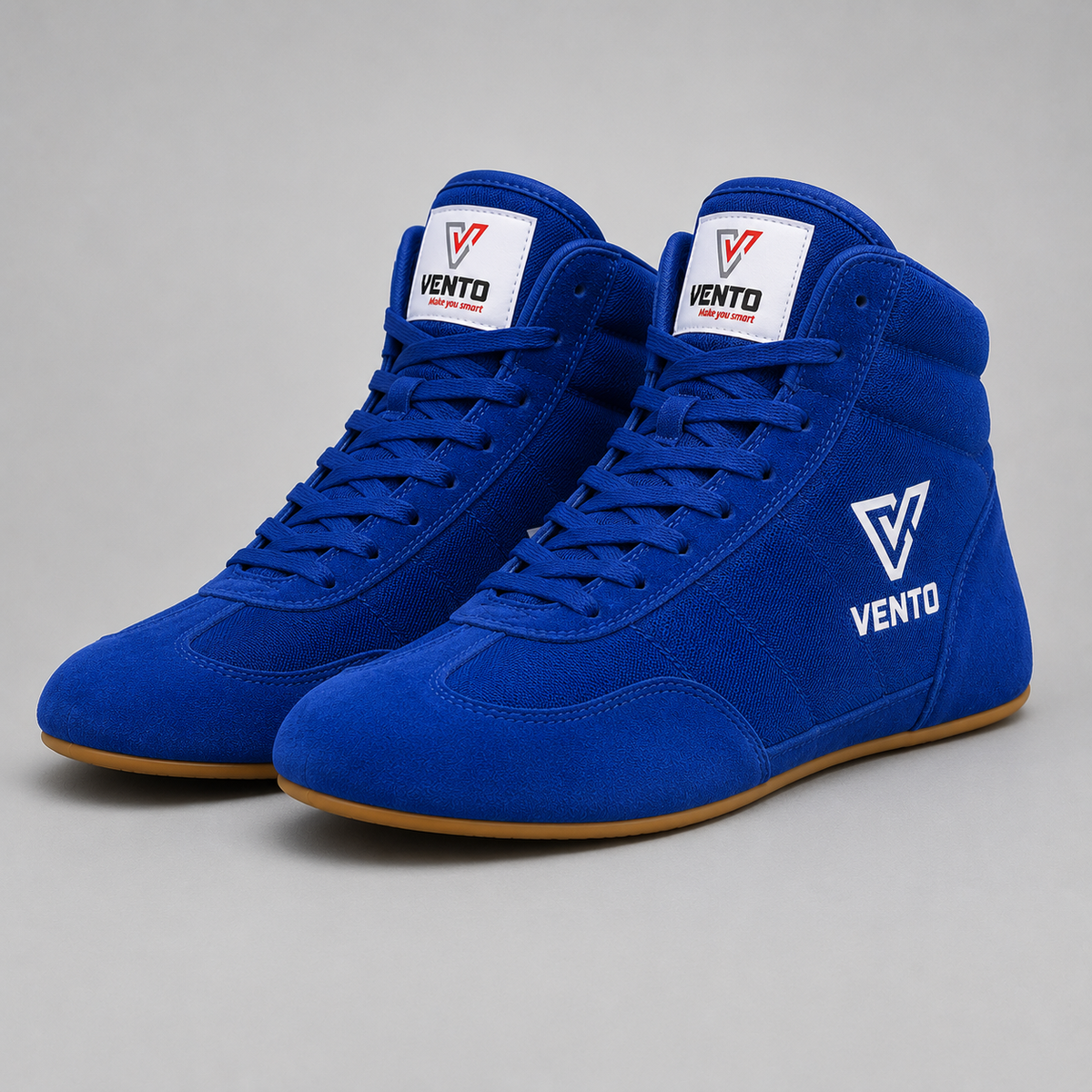 VENTO Sambo Shoes Blue | Premium Competition & Training Wrestling Shoes