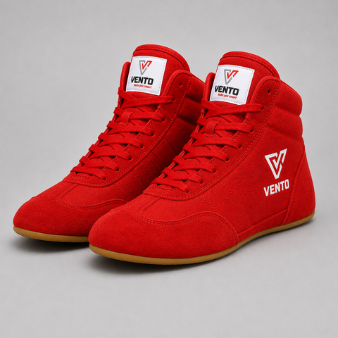 VENTO Sambo Shoes Red | Premium Competition & Training Wrestling Shoes