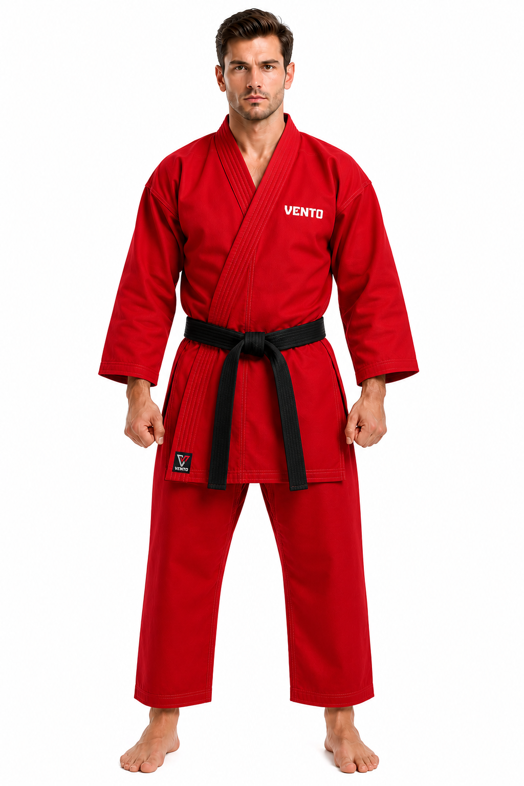 VENTO Men's Karate Uniform – Red Gi