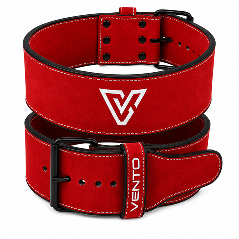 VENTO Single Prong Weight Lifting Belt – Heavy Duty Gym, Powerlifting & Strength Training Belt