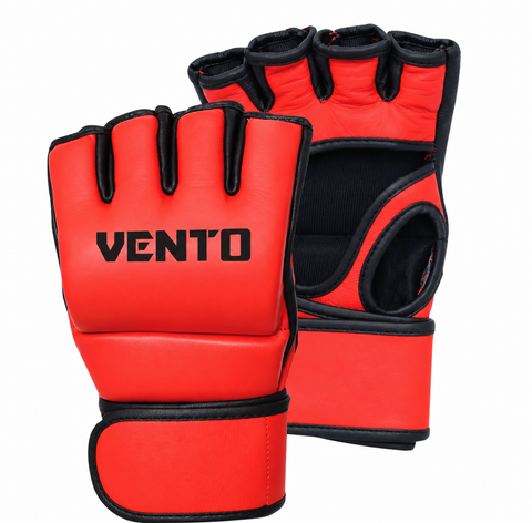 VENTO Red Black MMA Competition Gloves