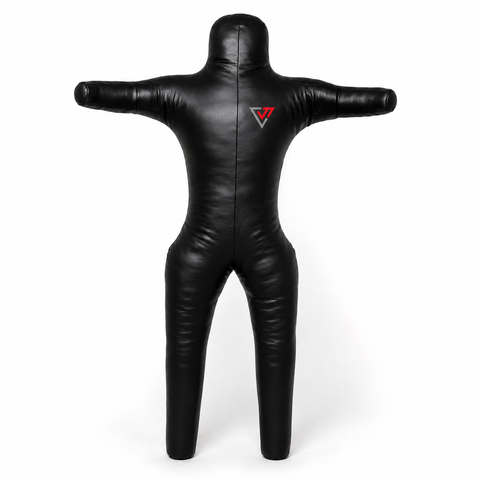 VENTO Leather MMA Grappling Dummy – Heavy Duty Submissions & Wrestling Training Mannequin for BJJ, Judo & Combat Sports
