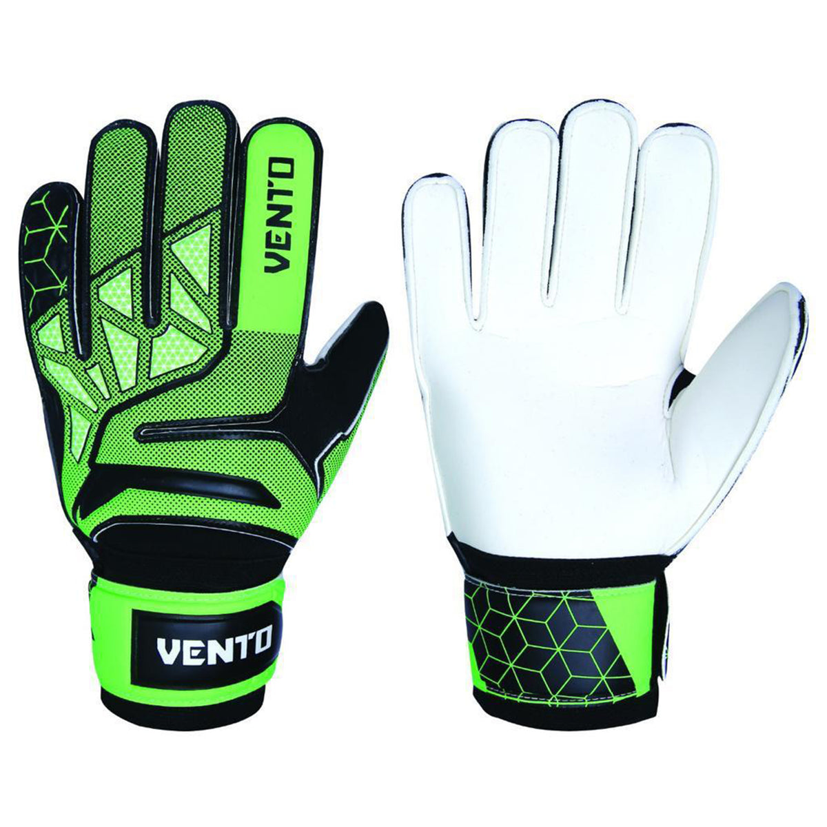 VENTO Hexa Grip Goalkeeper Gloves – Professional Roll Finger Football Gloves