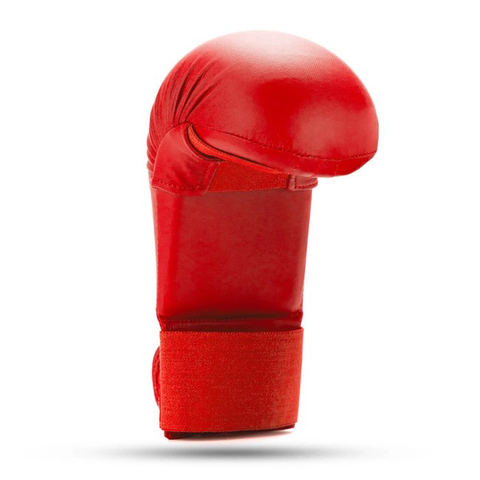 VENTO Karate Mitt Gloves | WKF Style Training & Sparring Gloves | PU Leather