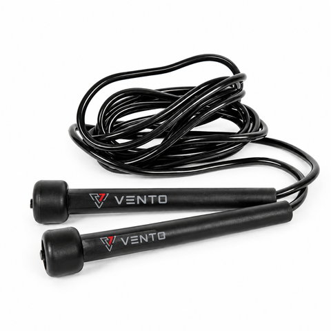 VENTO High-Speed Adjustable Skipping Rope – Heavy Duty PVC Jump Rope for Fitness, Boxing, Cardio & Home Workouts