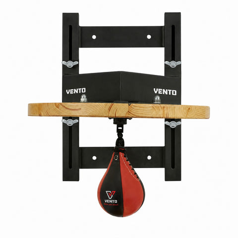 VENTO Adjustable Speed Bag Platform Set with Red & Black Speed Bag