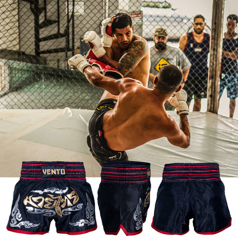 Men's Muay Thai Kickboxing Shorts - Boxing, MMA, and Training Pants