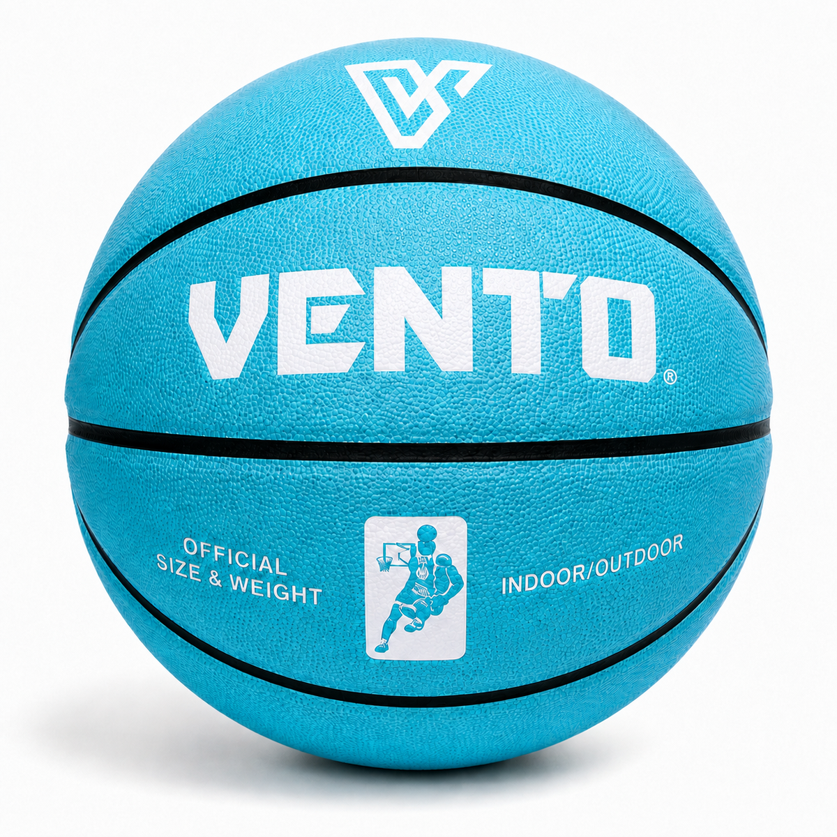 VENTO Indoor/Outdoor Basketball – Blue Training & Recreational Basketball