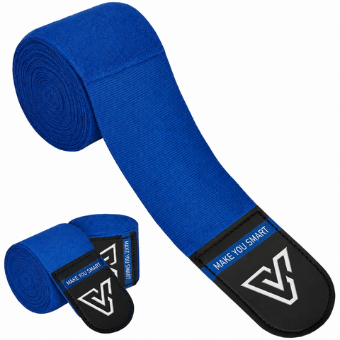 Premium Boxing Hand Wraps (4m & 5m) – Elasticated Inner Hand Wrap Bandages for Boxing, MMA, Muay Thai & Kickboxing