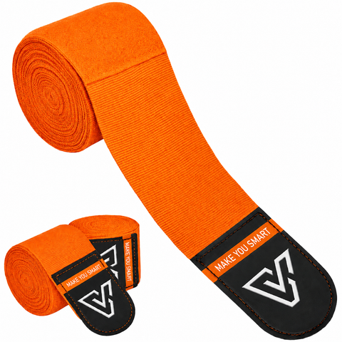 Premium Boxing Hand Wraps (4m & 5m) – Elasticated Inner Hand Wrap Bandages for Boxing, MMA, Muay Thai & Kickboxing