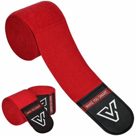 Premium Boxing Hand Wraps (4m & 5m) – Elasticated Inner Hand Wrap Bandages for Boxing, MMA, Muay Thai & Kickboxing