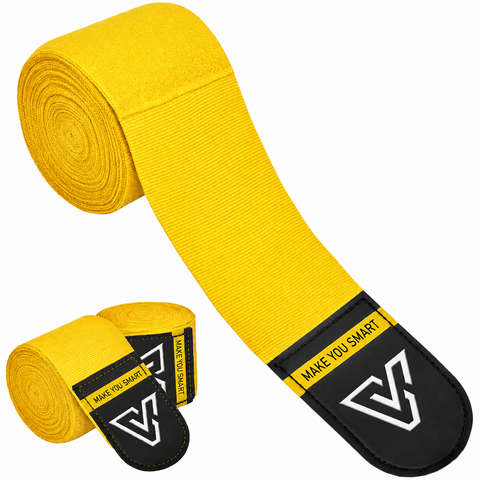 Premium Boxing Hand Wraps (4m & 5m) – Elasticated Inner Hand Wrap Bandages for Boxing, MMA, Muay Thai & Kickboxing