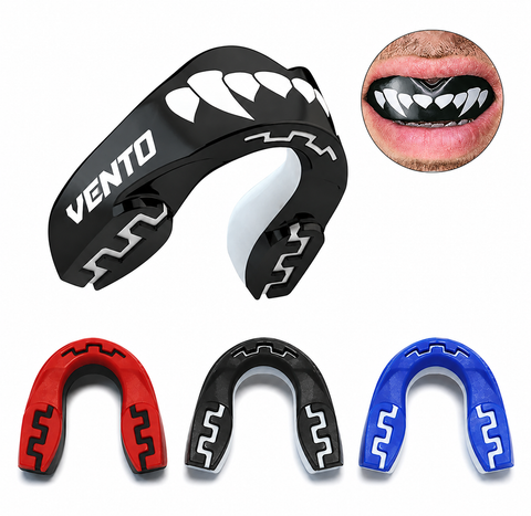 VENTO Boil & Bite Mouth Guard – Custom Fit Sports Mouthguard for Boxing, MMA, Muay Thai, Kickboxing, Rugby & Martial Arts
