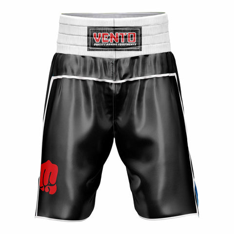 Vento Black Kickboxing Shorts